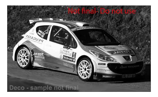 Sun Star SUN5442 Peugeot 207 S2000 - Rallye Monte Carlo - P.Solberg - C.Patterson - Vorbestellung 1:18