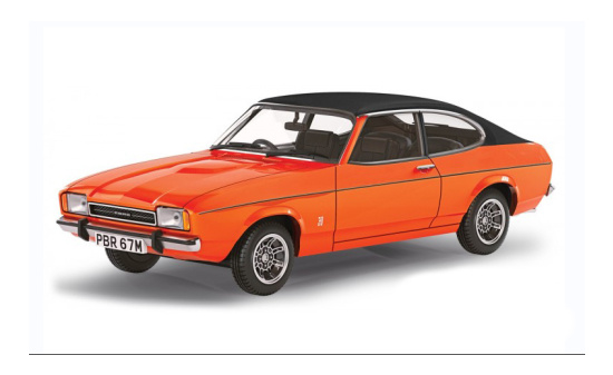 Vanguards VANVA15401 Ford Capri MK II 3.0 Ghia Automatic - rot 1:43