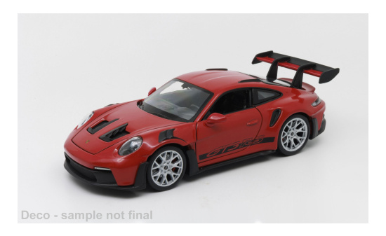 Welly WEL24122W-Red Porsche 911 GTR RS (992) - Vorbestellung 1:24