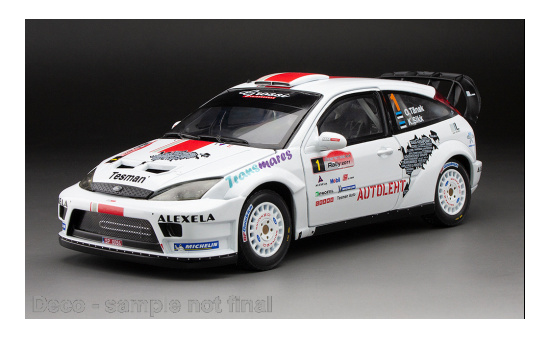 Sun Star SUN3913 Ford Focus RS WRC03 - Saaremaa Rally - O.Tänak - K.Sikk - Vorbestellung 1:18