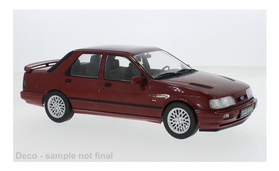 MCG MCG18354 Ford Sierra Cosworth 4x4 - dunkelrot (Metallic) - Vorbestellung 1:18