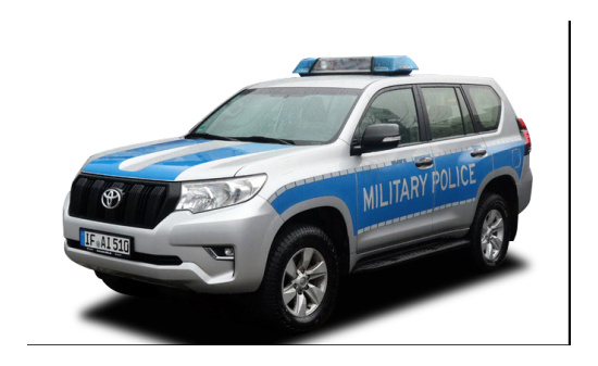 Vitesse VSS29425 Toyota Land Cruiser Prado - Militärpolizei - Vorbestellung 1:43