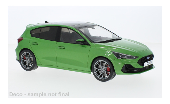 MCG MCG18452 Ford Focus ST - grün (Metallic) 1:18