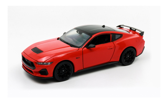 Welly WEL24123W-Red Ford Mustang - rot - Vorbestellung 1:24