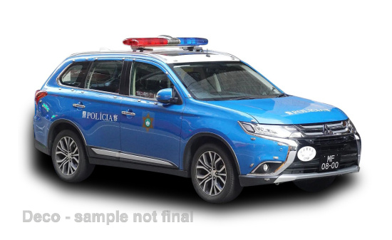 Vitesse VSS29396 Mitsubishi Outlander - Macau Police - Vorbestellung 1:43