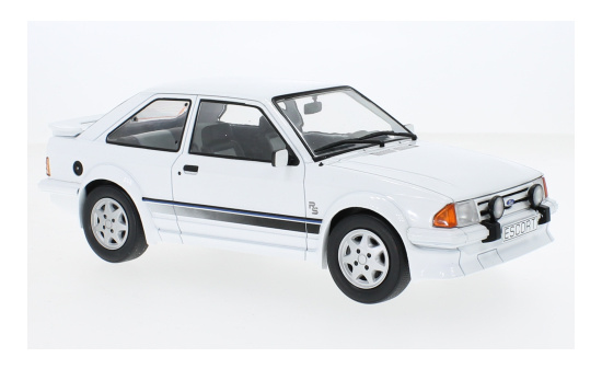 MCG MCG18419 Ford Escort MK III RS Turbo - weiss - Vorbestellung 1:18