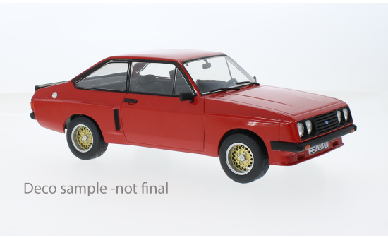 MCG MCG18352 Ford Escort MK II RS 2000 X-Pack - rot - Vorbestellung 1:18