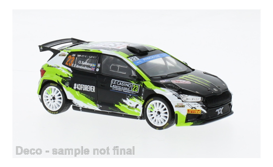 IXO IXORAM889.22 Skoda Fabia Rally2 - Rally Monte Carlo - H.Solberg - E.Edmondson - Vorbestellung 1:43