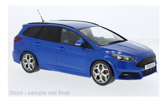 MCG MCG18465 Ford Focus ST Turnier - dunkelblau (Metallic) - Vorbestellung 1:18