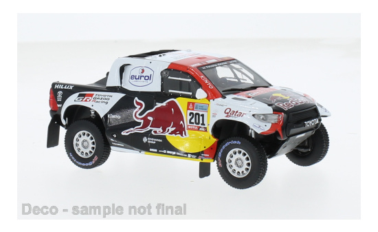 IXO IXORAM927.22 Toyota GR DKR Hilux T1 - Rally Dakar - N.Al-Attiyah - M.Baumel - Vorbestellung 1:43