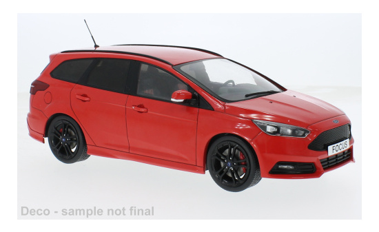 MCG MCG18466 Ford Focus ST Turnier - rot - Vorbestellung 1:18