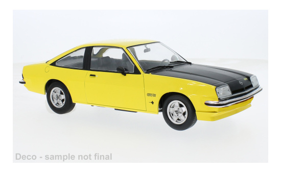 MCG MCG18236 Opel Manta B GT/E - gelb - Vorbestellung 1:18