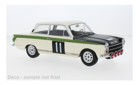 MCG MCG18435 Ford Lotus Cortina MK I - RAC Rally - B.Söderström - G.Palm - Vorbestellung 1:18