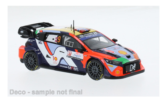 IXO IXORAM933C.22 Hyundai i20 N Rally1 - Rally Croatia - A.Mikkelsen - T.Eriksen - Vorbestellung 1:43