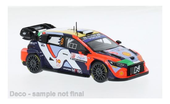 IXO IXORAM933B.22 Hyundai i20 N Rally1 - Rally Croatia - O.Tanak - M.Jarveoja - Vorbestellung 1:43