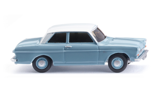 Wiking 020204 Ford Taunus 12M - pastellblau mit weißem Dach 1:87