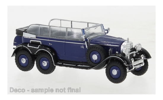 Brekina BRE21077 Mercedes G4 - dunkelblau - Vorbestellung 1:87