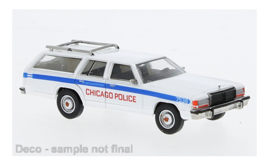 Brekina BRE19632 Ford LTD Station Wagon - Chicago Police - Vorbestellung 1:87