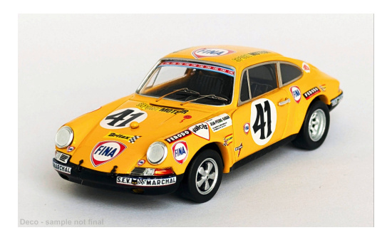 Trofeu TRODSN-227 Porsche 911 S - 24h Le Mans - W.Braillard - J-P.Gaban 1:43