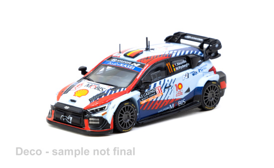 Tarmac T64-089-24MCR11 Hyundai i20 N Rally1 Hybrid - Rallye Monte Carlo - T.Neuville - M.Wydaeghe - Vorbestellung 1:64