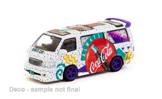 Tarmac T64-078-CC Toyota Hiace Waggon Custom - Coca Cola - Vorbestellung 1:64