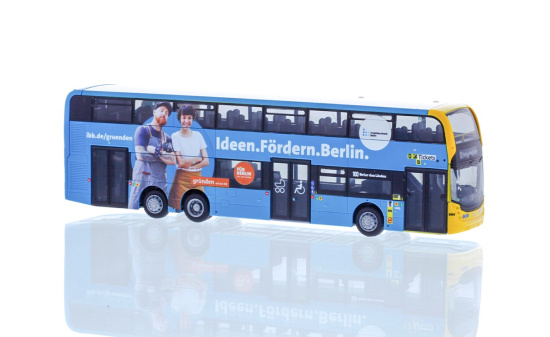 Rietze 78016 Alexander Dennis Enviro 500 BVG - IBB Förderbank Berlin, 1:87 1:87