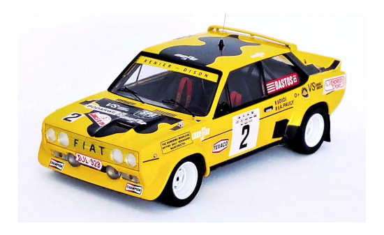 Trofeu TRORR.BE35 Fiat 131 Abarth - Boucles de Spa - Didi - A.Pauly 1:43