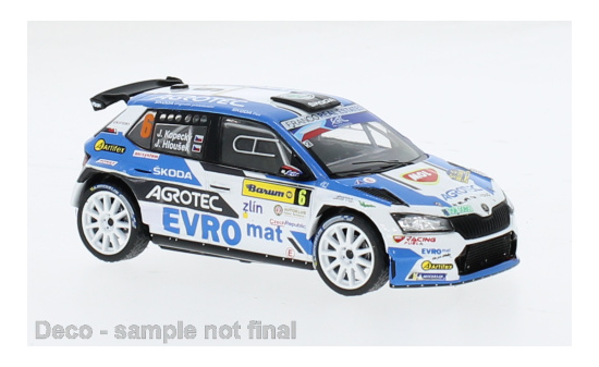 IXO IXORAM935LQ.22 Skoda Fabia Rally2 EVO - Barum Rally Zlin - J.Kopecky - J.Hlousek - Vorbestellung 1:43