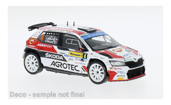 IXO IXORAM936LQ.22 Skoda Fabia Rally2 EVO - Barum Rally Zlin - J.Kopecky - J.Hlousek - Vorbestellung 1:43