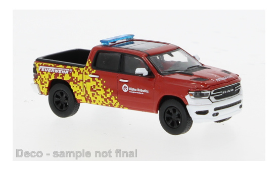 PCX87 PCX870531 RAM 1500 - Feuerwehr Alpha Robotics - Vorbestellung 1:87