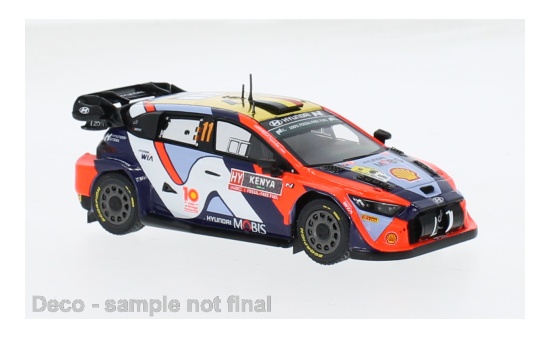 IXO IXORAM939.22 Hyundai i20 N Rally1 - Safari Rallye Kenia - T.Neuville - M.Wydaeghe - Vorbestellung 1:43