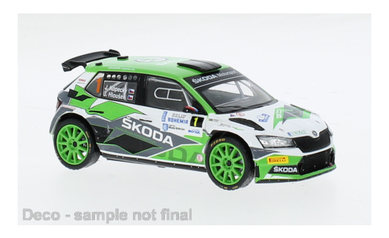 IXO IXORAM934LQ.22 Skoda Fabia Rally2 EVO - Rallye Bohemia - J.Kopecky - J.Hlousek - Vorbestellung 1:43