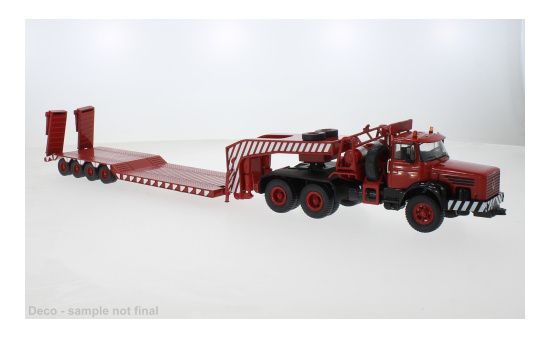 IXO IXOTTR033.23 Berliet TB 015 M3 6X4 - rot - Vorbestellung 1:43