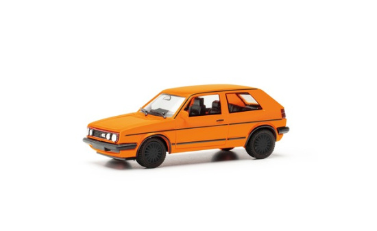 Herpa 420846-003 Volkswagen (VW) Golf II GTI, tieforange - Vorbestellung 1:87