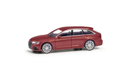 Herpa 430647-005 Audi A6 Avant, Tangorot Metallic - Vorbestellung 1:87