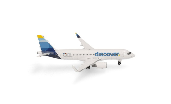 Herpa 537933 Discover Airbus A320 - Vorbestellung 1:500