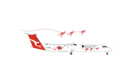 Herpa 538084 QantasLink Bombardier Q400 