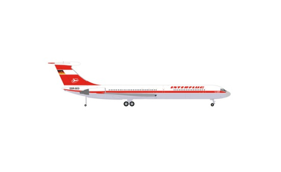 Herpa 571708-001 Interflug Ilyushin IL-62M - Vorbestellung 1:200