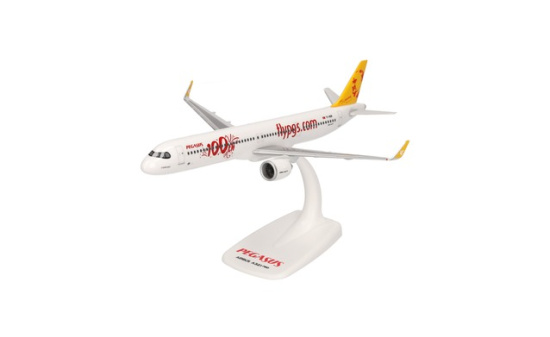 Herpa 614320 Pegasus Airlines Airbus A321neo 