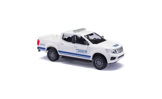 Busch 53723 Nissan Navara, THW Bad Hombur 1:87