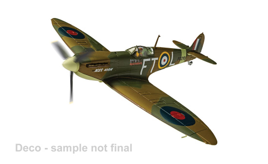 Corgi COCCC39215 - Heavy Metal Planes - Iron Maiden Aces High Supermarine Spitfire MkII - Vorbestellung 1:50