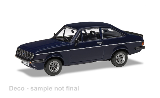 Corgi COCVA14909 Ford Escort MK2 RS 2000 - dunkelblau - Vorbestellung 1:43