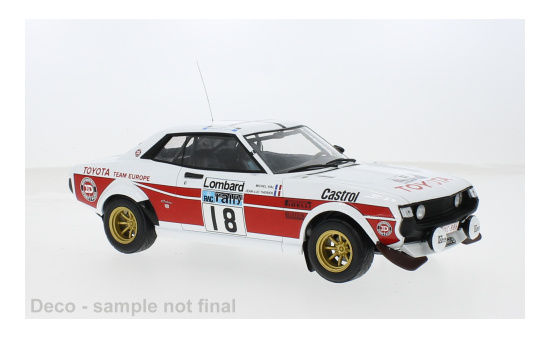 IXO IXO18RMC189C.22 Toyota Celica 2000 GT (RA21) - RAC Rally - J-L.Therier - M.Vial - Vorbestellung 1:18