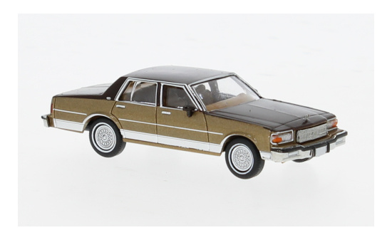 Brekina BRE19706 Chevrolet Caprice - hellbraun (Metallic) , dunkelbraun (Metallic) 1:87