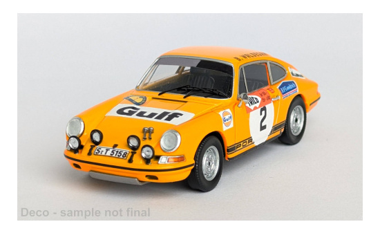 Trofeu TRODSN-237 Porsche 911S - Rally Schweden - B.Waldegaard - L.Helmer - Vorbestellung 1:43