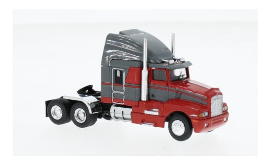 Brekina BRE85933 Kenworth T 600 - grau , rot - Vorbestellung 1:87