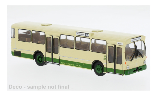 Brekina BRE50803 Mercedes O 305 Stadtbus - Stadtwerke Bonn - Vorbestellung 1:87