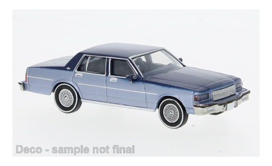 Brekina BRE19707 Chevrolet Caprice - hellblau (Metallic) , dunkelblau (Metallic) - Vorbestellung 1:87