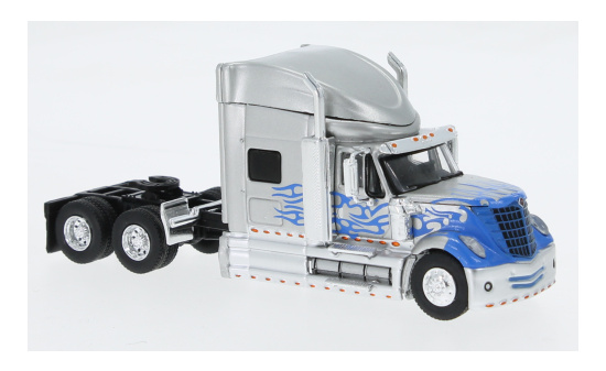 Brekina BRE85831MCW International Lonestar - silber (Metallic) , blau - Flames 1:87