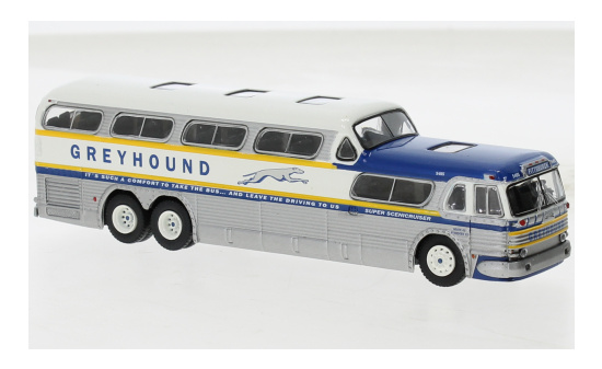 Brekina BRE61304MCW Greyhound Scenicruiser - Greyhound 1:87